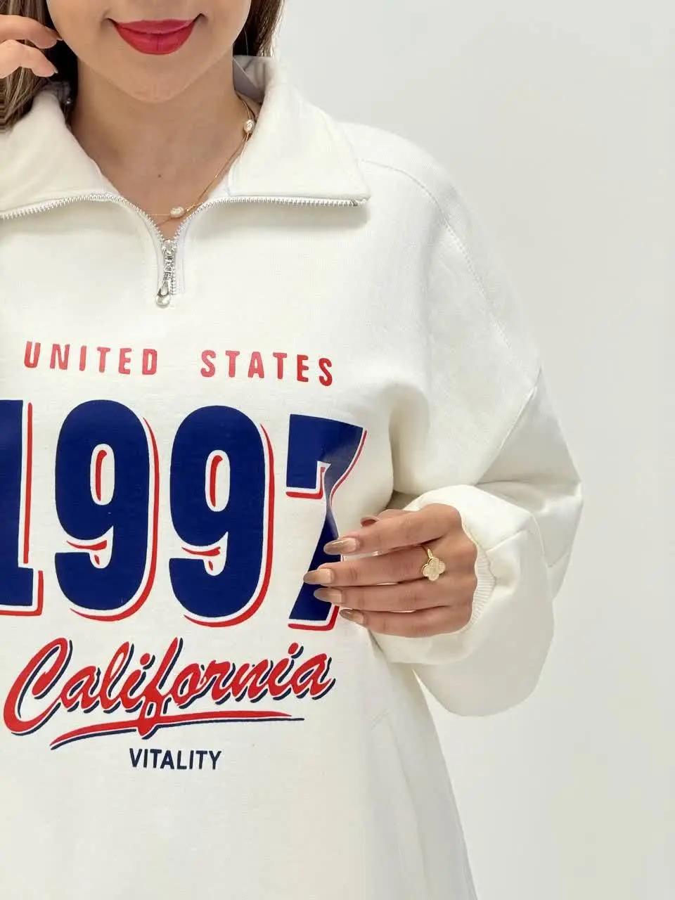 3561-دورس وارداتی نیم زیپ